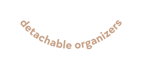 detachable organizers